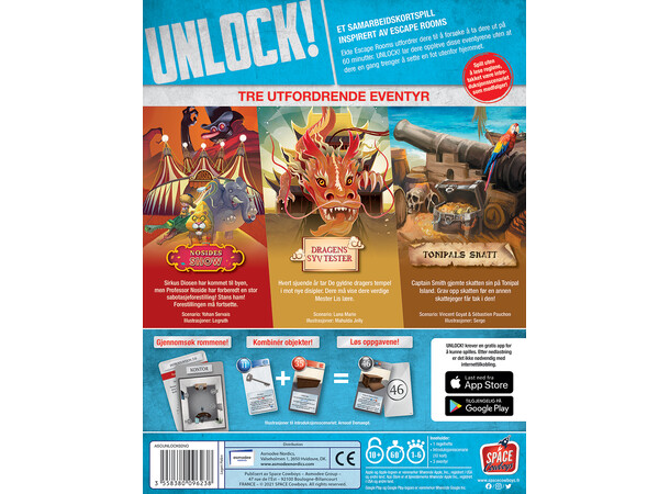 Unlock 2 Fantastiske Eventyr - NORSK 